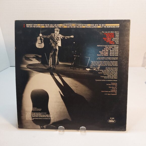 Long John Baldry ~ Rock With The Best (Vinyl LP, 1982) - Picture 4 of 4